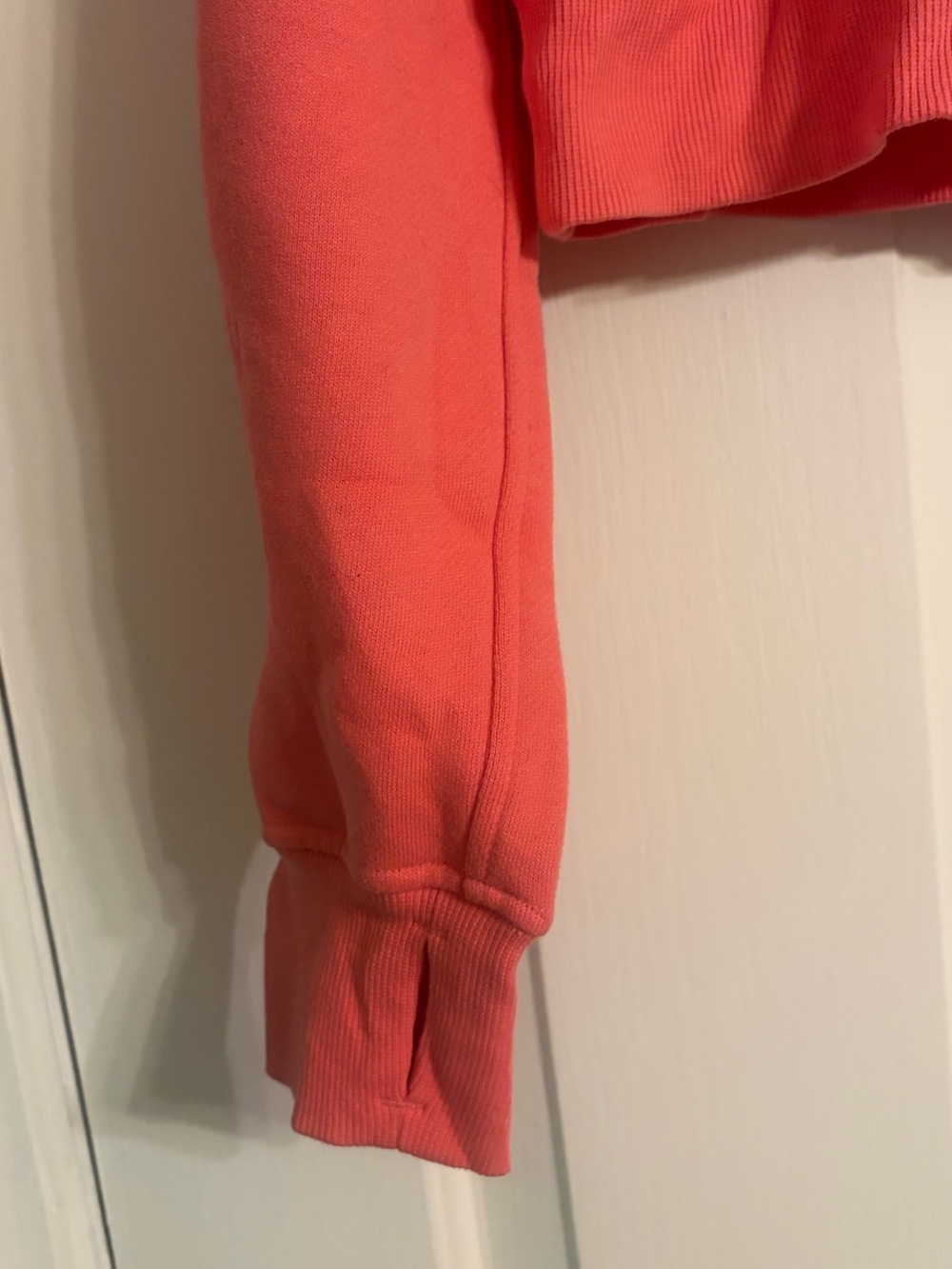 lululemon athletica Pink Scuba Cropped Crew Sweatshirt - Picture 2 of 4